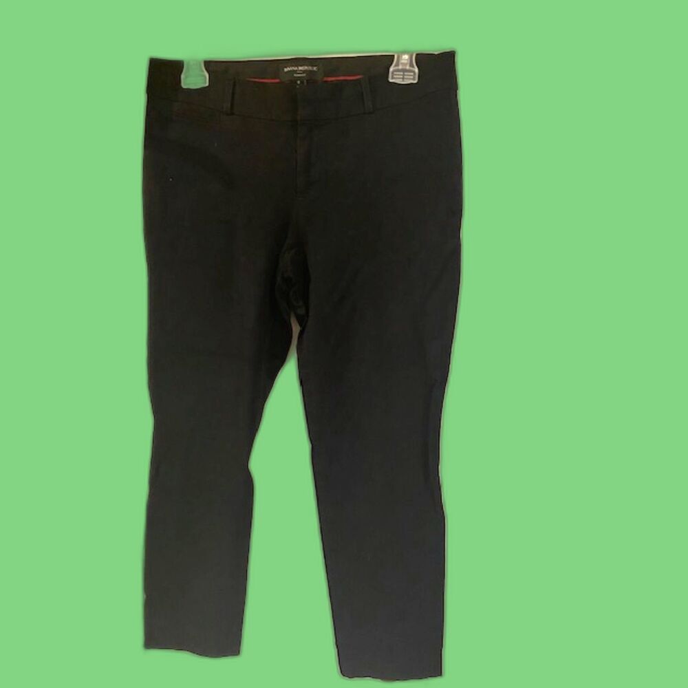 Banana Republic Black Sloan Fit Pants 8
